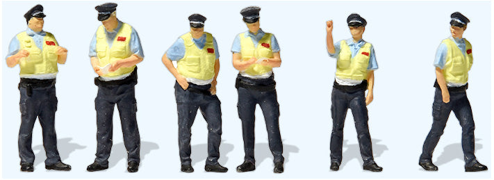 PREORDER Preiser HO 10811 Railway Security Set