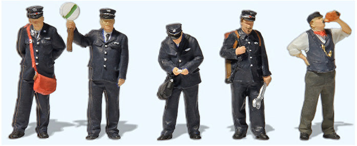 PREORDER Preiser HO 10814 Railway Personel RhB