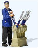 PREORDER Preiser HO 28271 Signal Box Worker