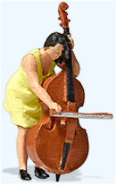 PREORDER Preiser HO 28273 Musician with Double Bass