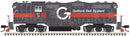 Atlas HO 10003932 EMD GP7, Classic Silver Locomotive Guilford Rail System ST 22