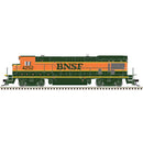 Atlas HO 10004695 GE B23-7 Low Nose, Master Silver Locomotive BNSF Railway