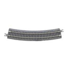 Atlas N G2412 Code 65 Curved Track with Gray Ballast, True Track, 12-1/2" 31.8cm Radius (8)
