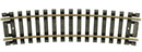 Atlas HO 834 Code 100 Curved Snap-Track Nickel-Silver Rail, 1/2 Section, 18" Radius (Black Ties) (4)