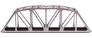 Atlas HO 889 18" Through Truss Bridge Kit with Code 100 Track, Silver