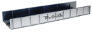 Atlas HO M0892 Decorated Plate Girder Bridge with Code 100 Track, Denver & Rio Grande Western (silver, black)