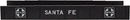 Atlas HO M0893 Decorated Plate Girder Bridge with Code 100 Track, Santa Fe (black, white)