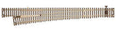 Atlas HO 565 Code 83 Custom-Line Mark IV Turnout with Nickel-Silver Rail & Brown Ties,