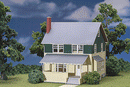 Atlas HO 711 Kate's Colonial Home Kit, 4-1/4 x 5-5/8 x 5-1/8" 10.6 x 14 x 12.8cm