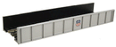 Atlas N 2554 Decorated Code 80 Plate-Girder Bridge, Union Pacific (silver with red, white, blue Logo)