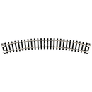 Atlas N 2510 Curved Snap-Track, 9-3/4" Radius, Black Ties (6)