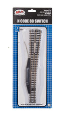Atlas N 2718 Code 80 No. 8 Manual Turnout (Switch), Standard Line, Right Hand