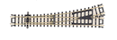 Atlas N 2750 Code 80 Custom Line No. 4 Standard Turnout, Left Hand
