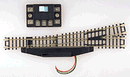 Atlas N M2700 Code 80 No. 4 Remote Turnout (Switch), Standard Line, Left Hand