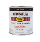 Rust-oleum 7776730 Stops Rust, Spray Paint & Rust Prevention, 8oz 237mL, Can, Flat Black
