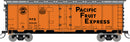 PREORDER Intermountain HO 45537-19 R-40-23 40' Steel Ice Reefer, Pacific Fruit Express