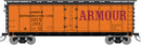 PREORDER Intermountain N 65544-05 R-40-23 40' Steel Ice Reefer, Armour Refrigerator Line