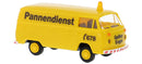 PREORDER Brekina HO 33553 1973-1979 Volkswagen Kasten T2 Cargo Van, Gelber Engel