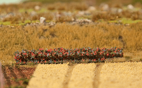 Faller 181235 Premium Hedge Red Blossoms