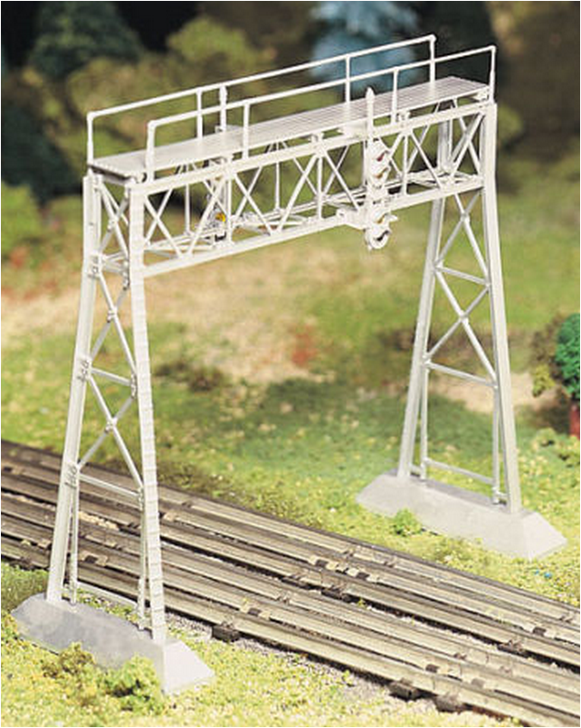 Bachmann 45623 SIGNAL BRIDGE SILVER Kit, O Scale