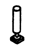 Details West HO RA-157 Firecracker Radio Antenna, Brass (5)