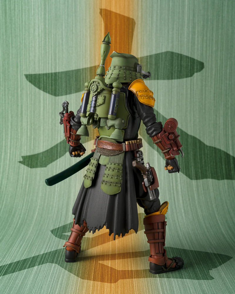 Bandai 64172 Star Wars: The Book of Boba Fett Daimyo Boba Fett Meisho Movie Realization Action Figure