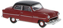 PREORDER Brekina HO 20242 1953-1954 Opel Olympia Sedan, Red