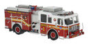 PREORDER Brekina HO PCX870840 2013 Seagrave Attacker Fire Truck, Fire Department Of New Yorkbrooklyn