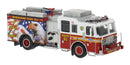 PREORDER Brekina HO PCX870842 2013 Seagrave Attacker Fire Truck, Fire Department Of New Yorkbronx