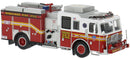 PREORDER Brekina HO PCX870843 2013 Seagrave Attacker Fire Truck, Fire Department Of New Yorkbrooklyn