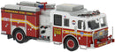 PREORDER Brekina HO PCX870845 2013 Seagrave Attacker Fire Truck, Fire Department Of New Yorkqueens