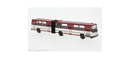 PREORDER Brekina HO 59736 1985 Ikarus 280.02 Articulated Bus, German EVAG