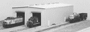 Micro Engineering N 60-001 Modern Engine House