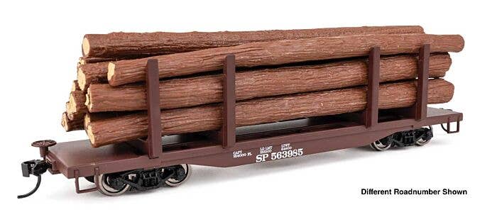 Walthers Mainline HO 50914 45' Logging Flatcar, Southern Pacific