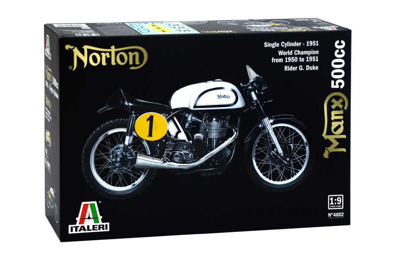 Italeri 4602 - SCALE 1 : 9 NORTON MANX 500cc 1951