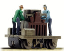 Bachmann HO 46223 Gandy Dancer Operating Hand Car, Assorted Colors