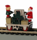Bachmann HO 46224 Gandy Dancer Operating Hand Car, Christmas