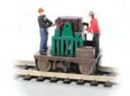 PREORDER Bachmann Trains HO 46227 Operating Gandy Dancer Green