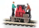 PREORDER Bachmann Trains HO 46228 Operating Gandy Dancer Red