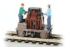 PREORDER Bachmann Trains HO 46229 Operating Gandy Dancer Brown