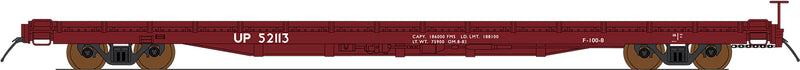 PREORDER Intermountain HO 46425 60' Wood-Deck Flatcar, Union Pacific