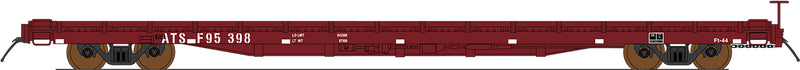 PREORDER Intermountain HO 46427 60' Wood-Deck Flatcar, Atchison Topeka & Santa Fe