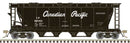 Atlas Model Railroad Co. 20007159 Slab-Side Covered Hopper - Ready to Run - Master(R) -- Canadian Pacific