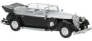 PREORDER Brekina HO 21059 1938 Mercedes-Benz 770K Limousine Convertible Top Down, Erik Charell