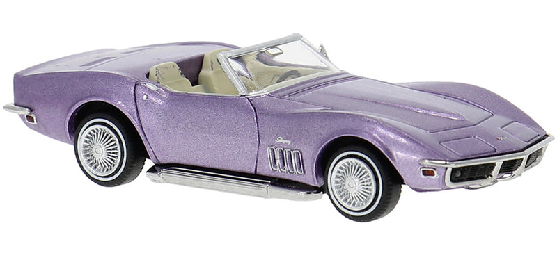 PREORDER Brekina HO 19995 1967-1973 Chevrolet Corvette C3 Convertible, Violet
