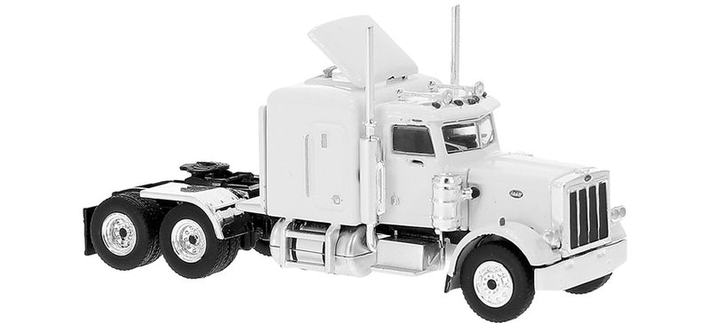 PREORDER Brekina HO 10224 Peterbilt 359 Semi Tractor Kit, White