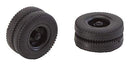 Faller HO 163102 Dually Truck Tires & Rims, Car System, Fits Powered Brekina MAN Trucks