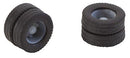 Faller HO 163111 Dually Truck Tires & Rims, Car System, Fits Mercedes-Benz Atego, MAN TGS Trucks Made by Herpa/Rietze