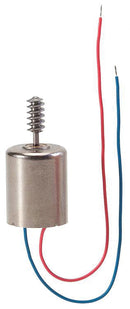 Faller 163310 Can Motor with Worm, Car System, 3/8" 10mm Diameter, Short Worm, Module 0.3