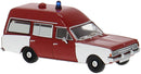 PREORDER Brekina HO 20675 Opel Rekord C KTW Ambulance, Fire Department